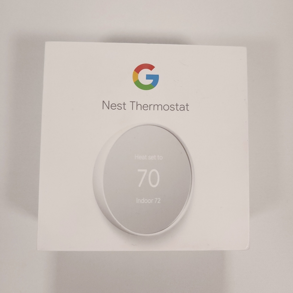 Google Nest Thermostat Smart Programmable Wifi Thermostat New Open Box